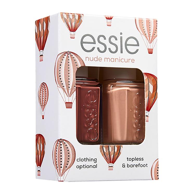 Essie Nude Manicure Pacco regalo smalto 13,5 ml + smalto 13,5 ml Topless &amp; Barefoot