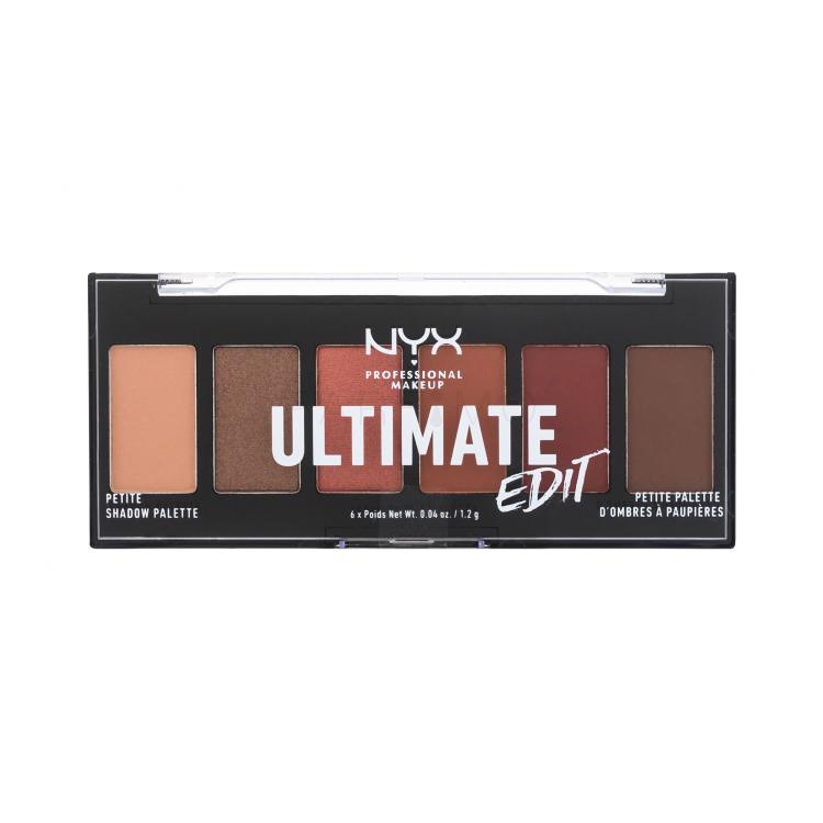 NYX Professional Makeup Ultimate Edit Ombretto donna 7,2 g Tonalità 01 Warm Neutrals