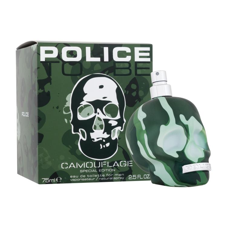 Police To Be Camouflage Eau de Toilette uomo 75 ml