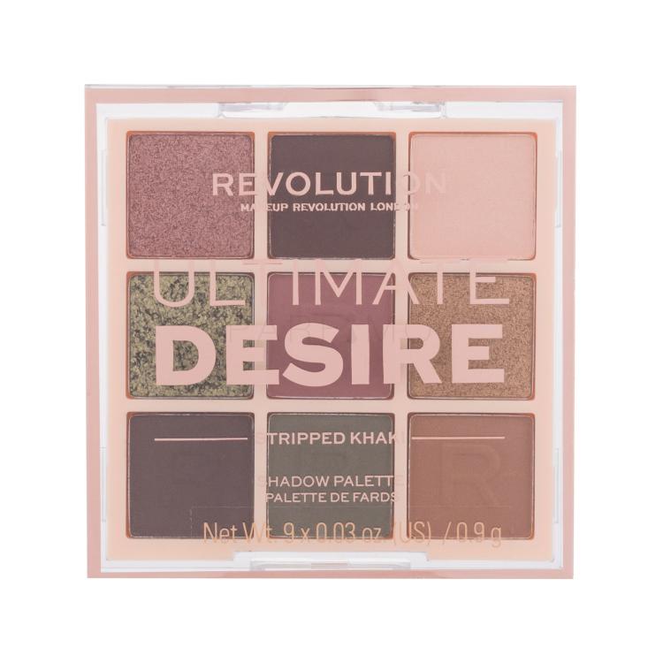 Makeup Revolution London Ultimate Desire Ombretto donna 8,1 g Tonalità Stripped Khaki