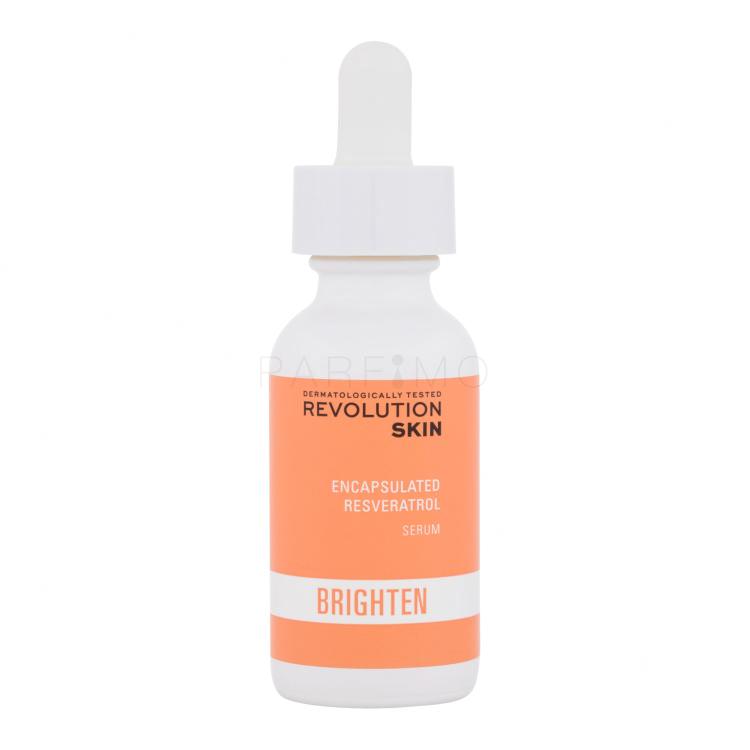 Revolution Skincare Brighten Encapsulated Resveratrol Serum Siero per il viso donna 30 ml