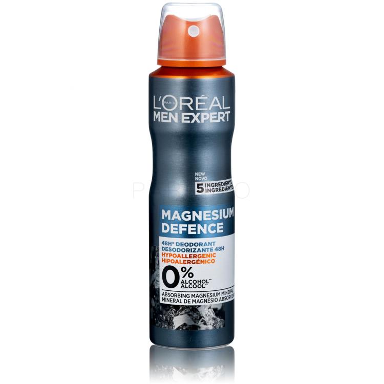 L&#039;Oréal Paris Men Expert Magnesium Defence 48H Deodorante uomo 150 ml