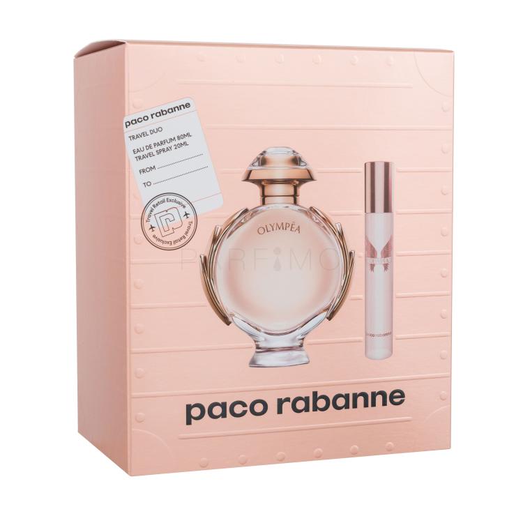 Paco Rabanne Olympéa Pacco regalo eau de parfum 80 ml + eau de parfum 20 ml