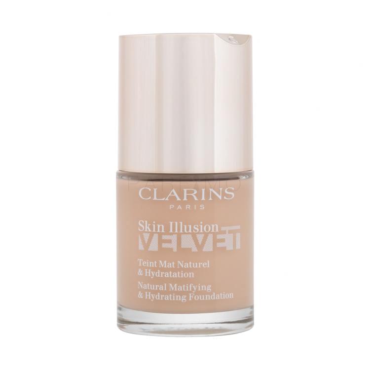 Clarins Skin Illusion Velvet Fondotinta donna 30 ml Tonalità 108.3N