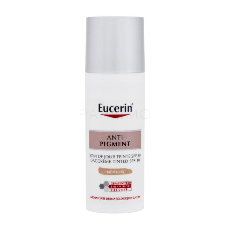 Eucerin Anti-Pigment Tinted Day Cream SPF30 Crema giorno per il viso donna 50 ml Tonalità Medium