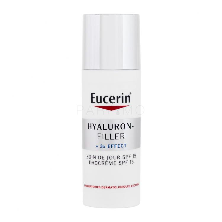 Eucerin Hyaluron-Filler + 3x Effect Day SPF15 Crema giorno per il viso donna 50 ml