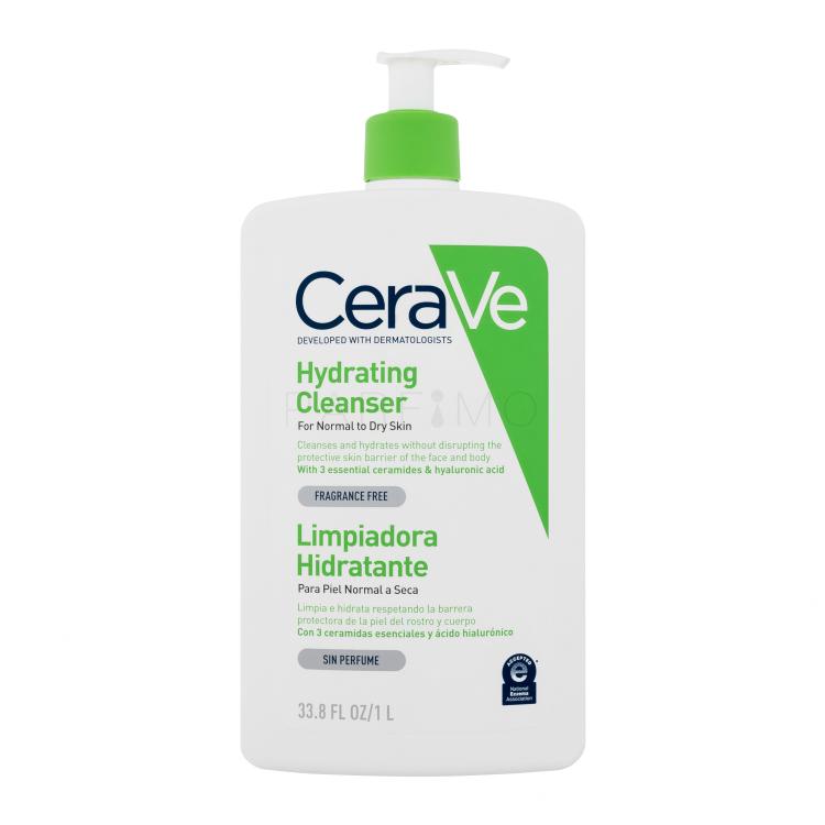 CeraVe Facial Cleansers Hydrating Emulsione detergente donna 1000 ml