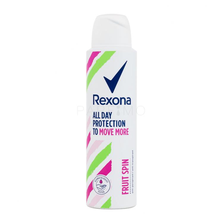 Rexona All Day Protection To Move More Fruit Spin Antitraspirante donna 150 ml