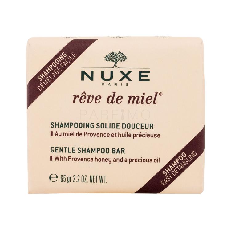 NUXE Rêve de Miel Gentle Shampoo Bar Shampoo donna 65 g