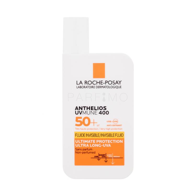 La Roche-Posay Anthelios UVMUNE 400 Invisible Fluid SPF50+ Protezione solare viso donna 50 ml