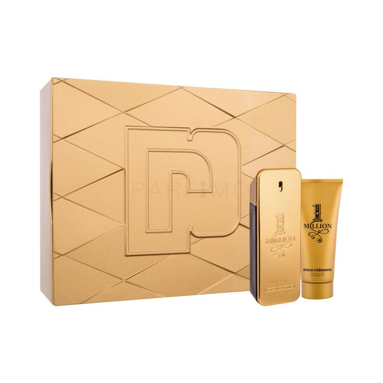 Paco Rabanne 1 Million SET1 Pacco regalo eau de toilette 100 ml + gel doccia 100 ml