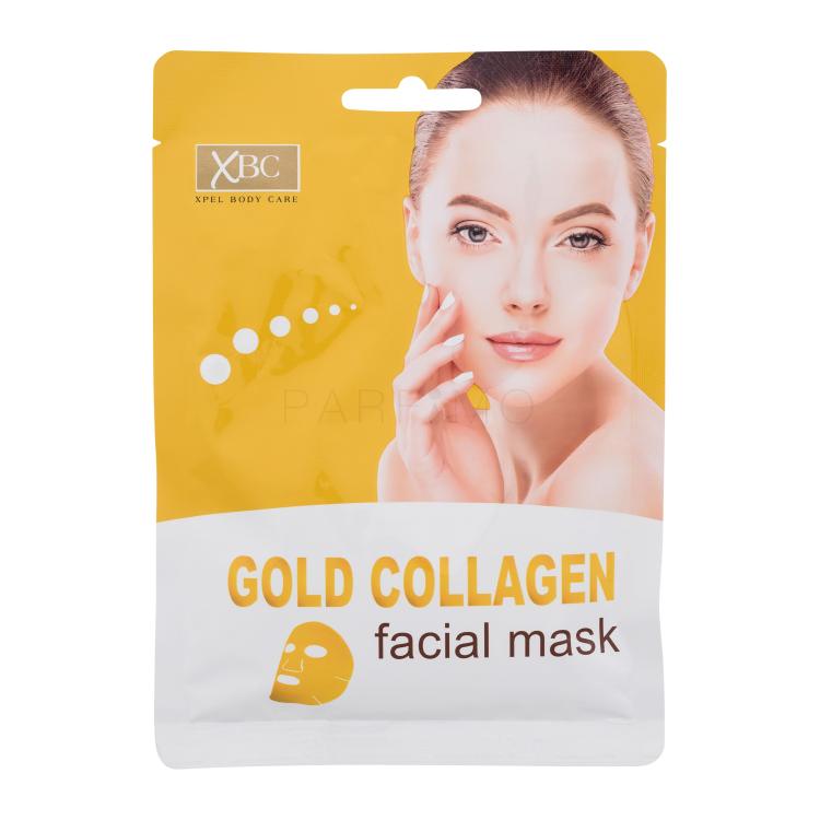 Xpel Gold Collagen Facial Mask Maschera per il viso donna 1 pz