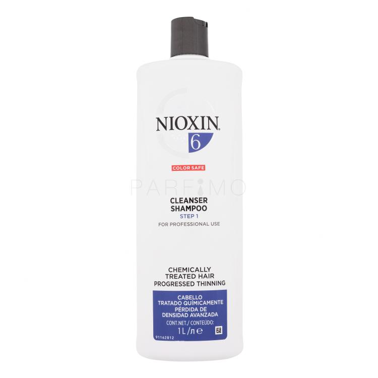 Nioxin System 6 Color Safe Cleanser Shampoo Shampoo donna 1000 ml