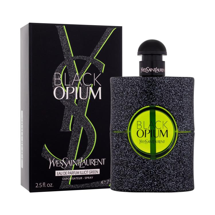 Yves Saint Laurent Black Opium Illicit Green Eau de Parfum donna 75 ml