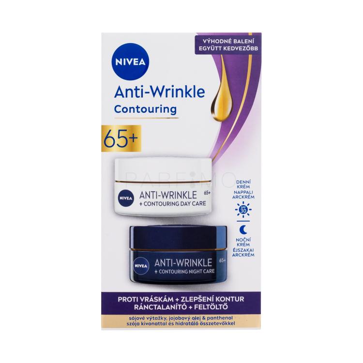 Nivea Anti-Wrinkle + Contouring Duo Pack Pacco regalo crema giorno Anti-Wrinkle Contouring  SPF30 50 ml + crema notte Anti-Wrinkle Contouring  50 ml