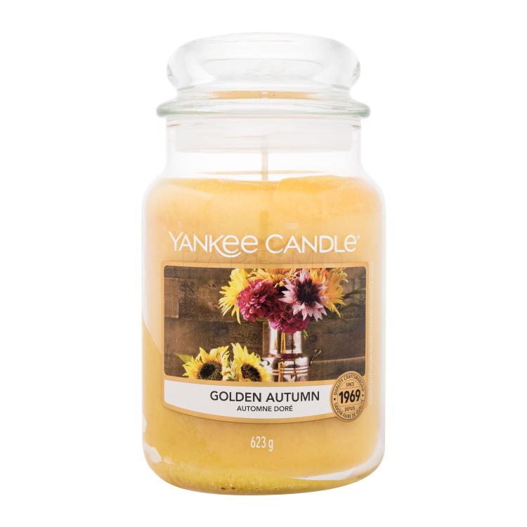 Yankee Candle Golden Autumn Candela profumata 623 g