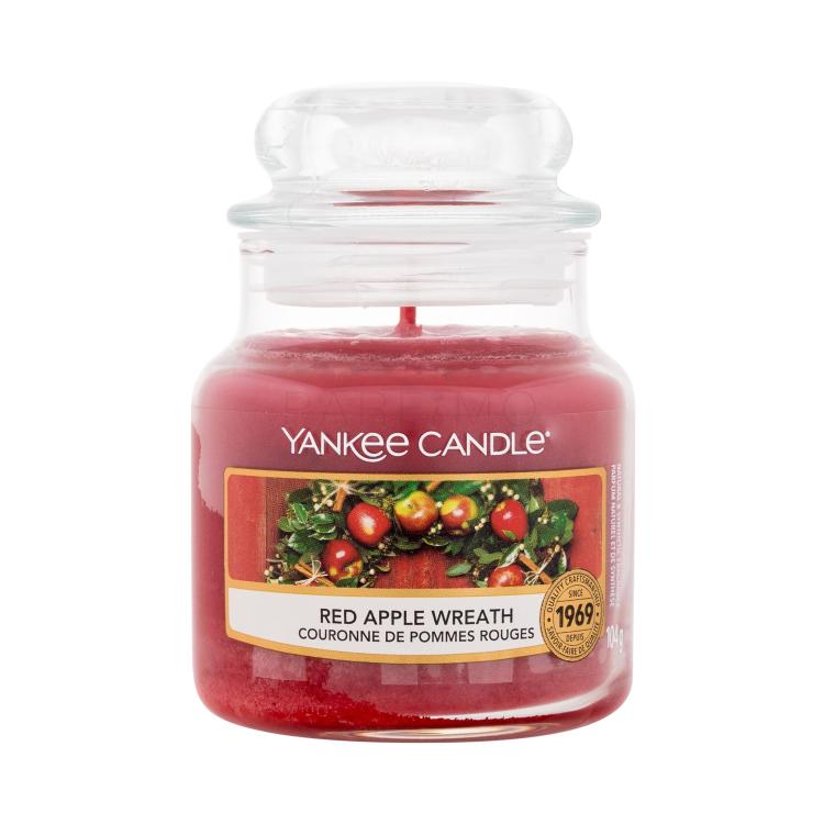 Yankee Candle Red Apple Wreath Candela profumata 104 g