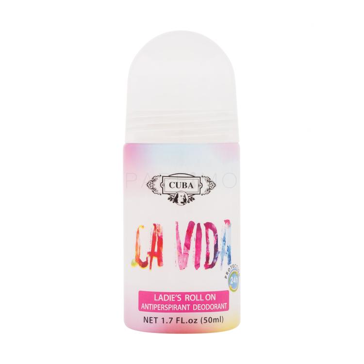 Cuba La Vida Ladie&#039;s Roll On Antitraspirante donna 50 ml