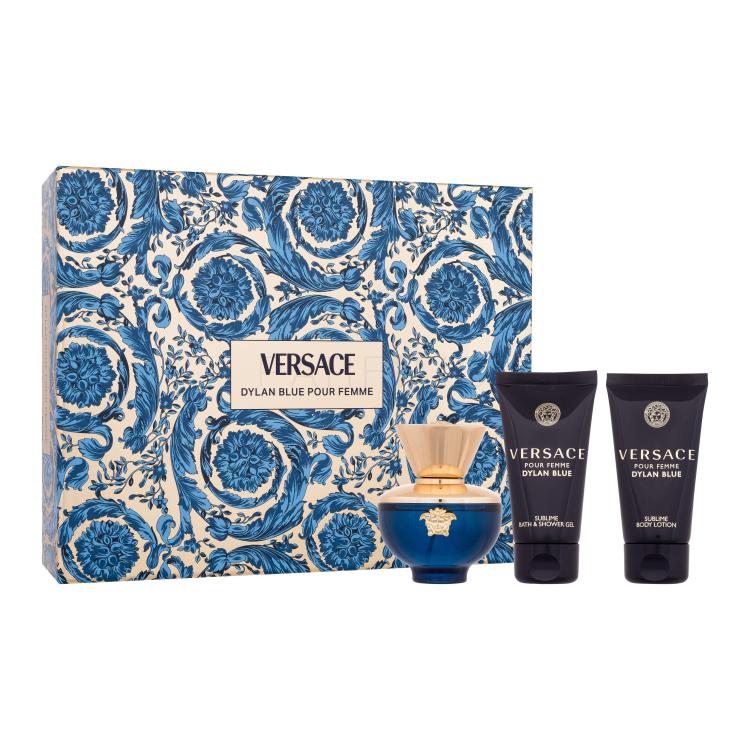 Versace Pour Femme Dylan Blue Pacco regalo eau de parfum 50 ml + crema corpo 50 ml + gel doccia 50 ml