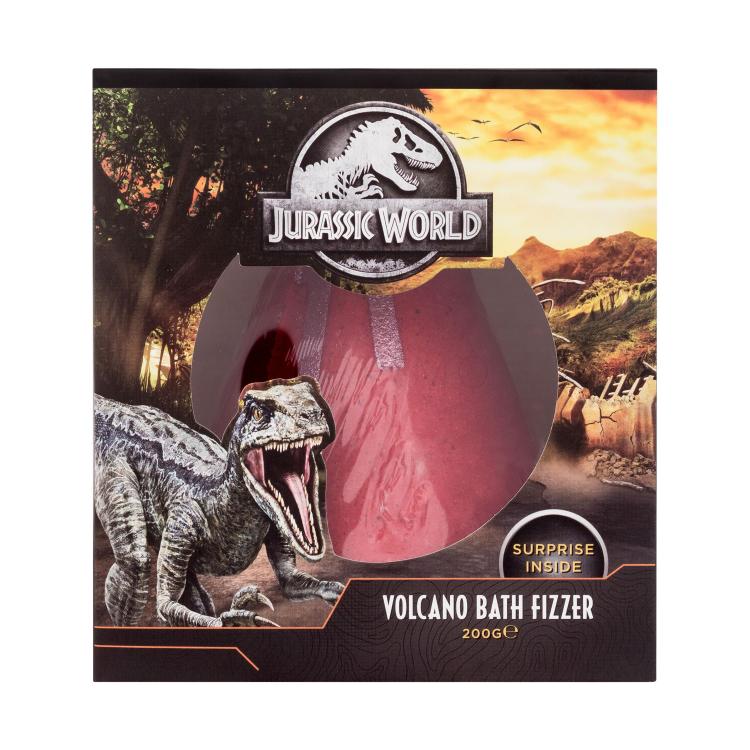 Universal Jurassic World Volcano Bath Fizzer Bomba da bagno bambino 200 g