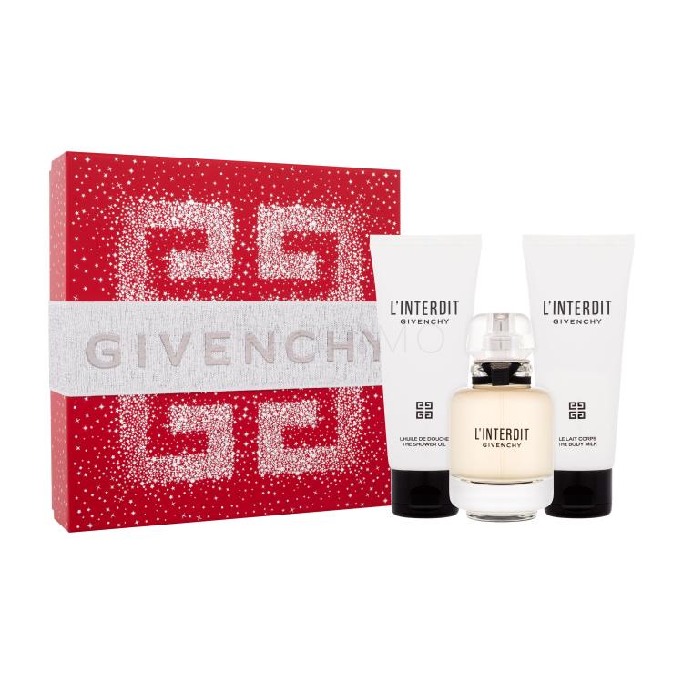 Givenchy L&#039;Interdit Pacco regalo eau de parfum 50 ml + crema corpo 75 ml + olio doccia 75 ml