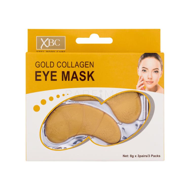 Xpel Gold Collagen Eye Mask Maschera contorno occhi donna 3 pz