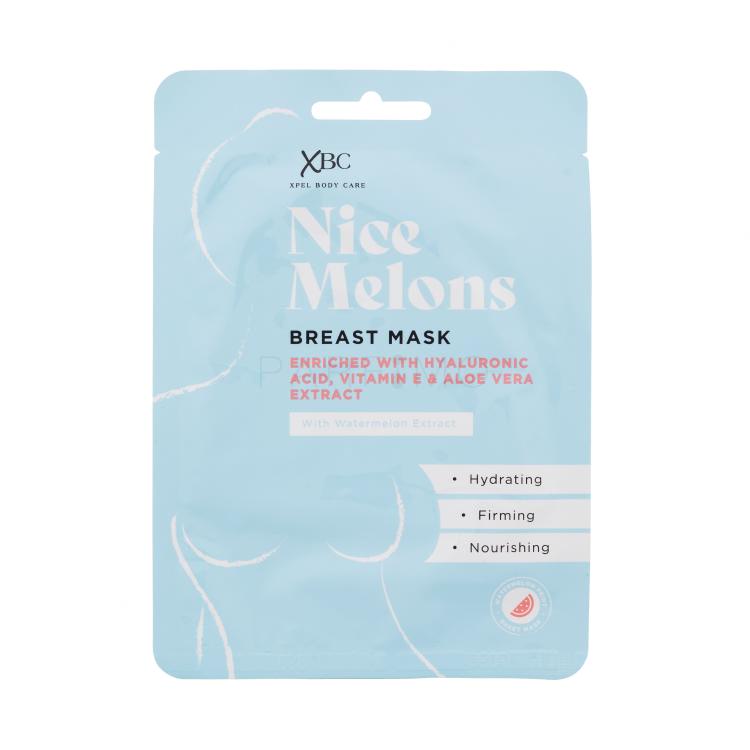 Xpel Body Care Nice Melons Breast Mask Cura del seno donna 1 pz