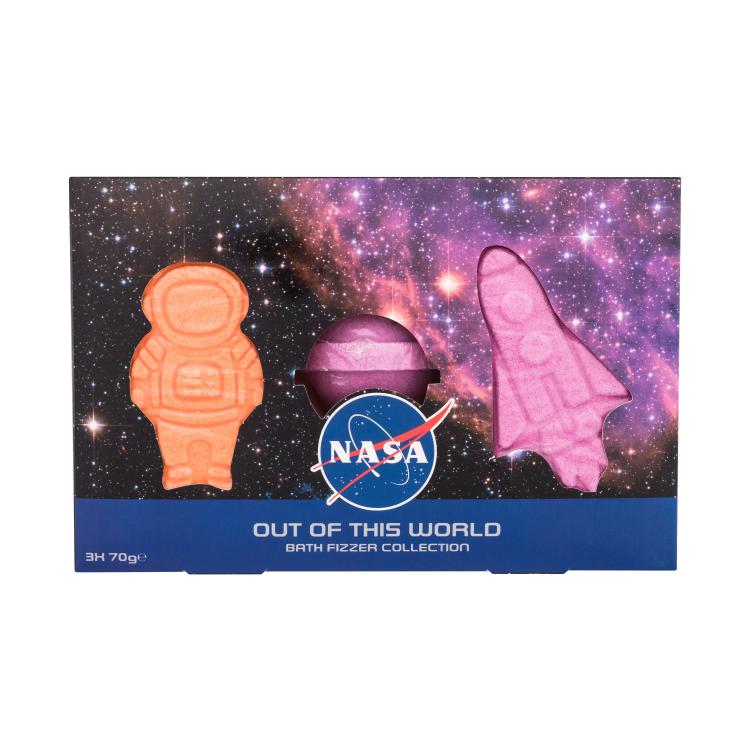 NASA Out Of This World Bath Fizzer Collection Pacco regalo bomba da bagno 3 x 70 g