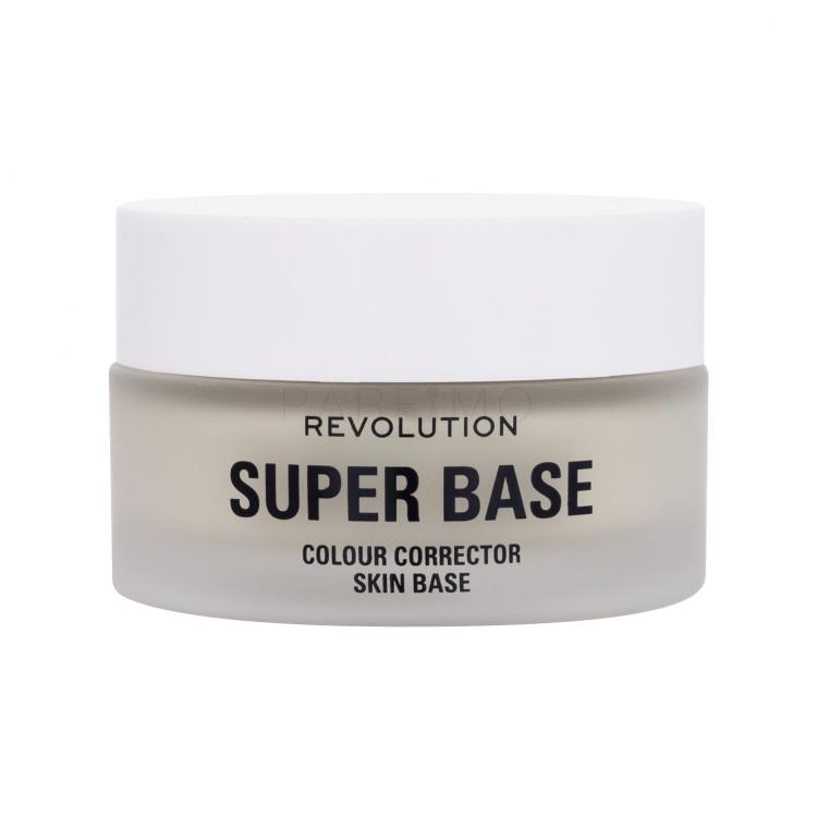 Makeup Revolution London Superbase Green Colour Corrector Skin Base Base make-up donna 25 ml