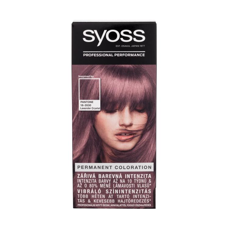 Syoss Permanent Coloration Tinta capelli donna 50 ml Tonalità 8-23 Lavender Crystal