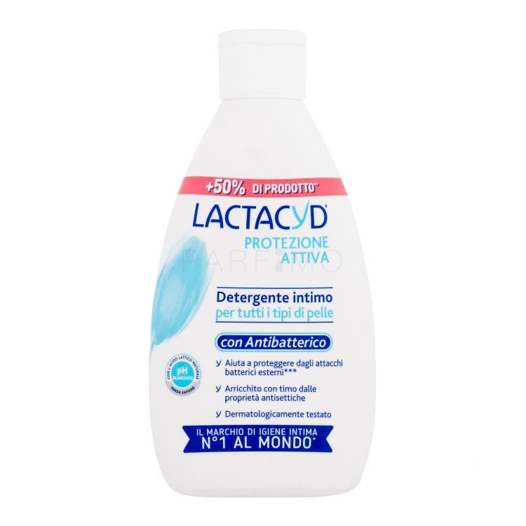 Lactacyd Active Protection Antibacterial Intimate Wash Emulsion Prodotti per l&#039;igiene intima donna 300 ml