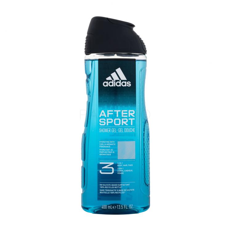 Adidas After Sport Shower Gel 3-In-1 Doccia gel uomo 400 ml