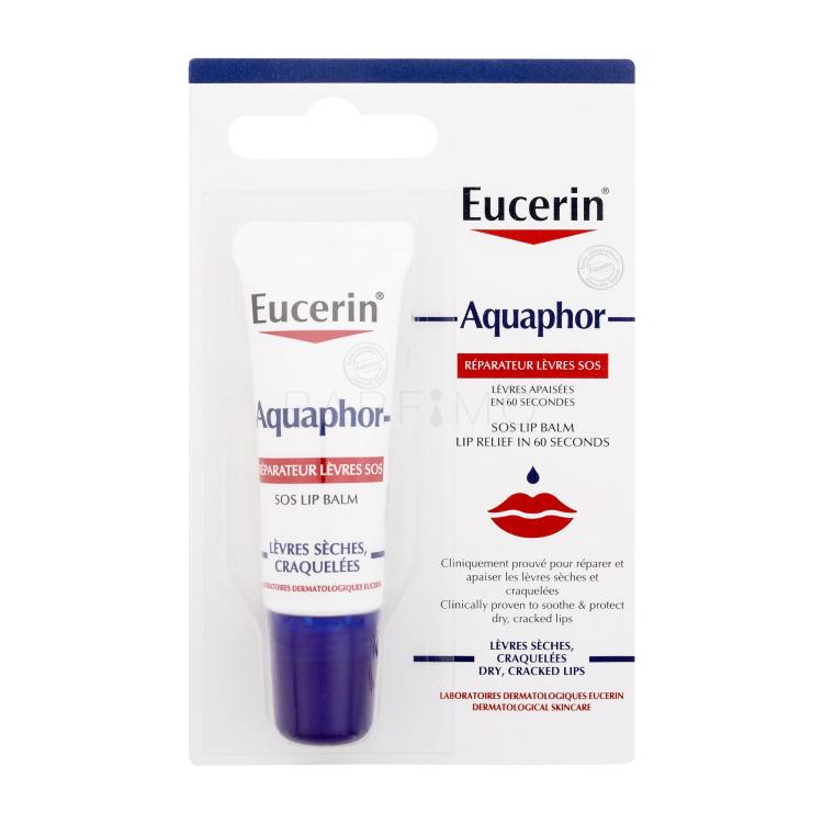 Eucerin Aquaphor SOS Lip Balm Balsamo per le labbra donna 10 ml