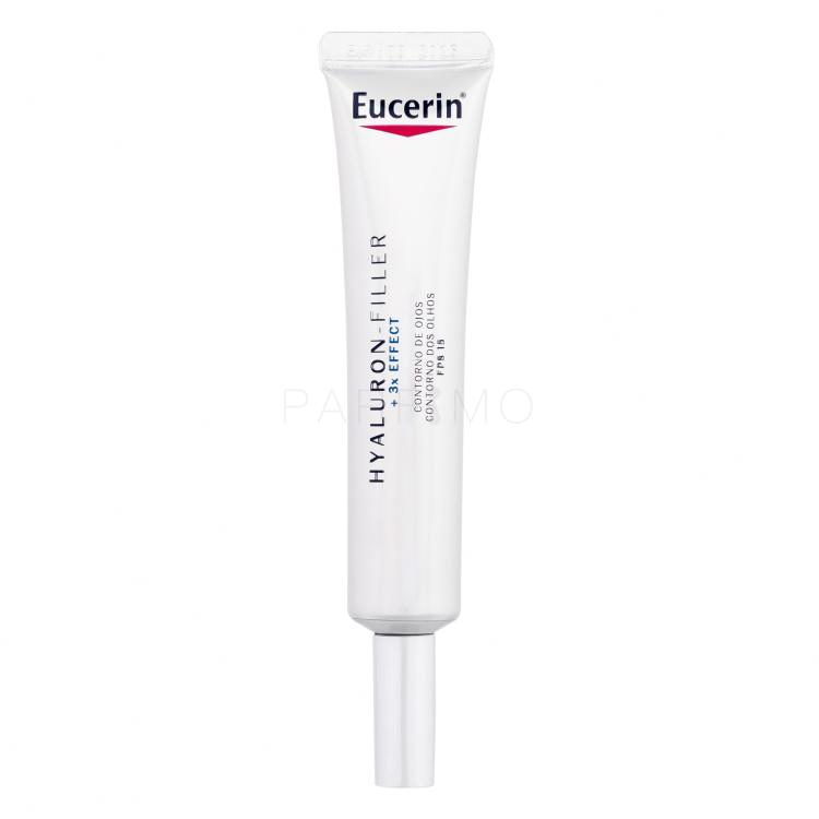 Eucerin Hyaluron-Filler + 3x Effect Eye Cream SPF15 Crema contorno occhi donna 15 ml
