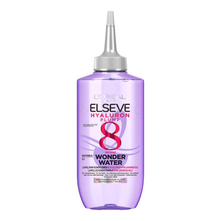 L&#039;Oréal Paris Elseve Hyaluron Plump 8 Second Wonder Water Balsamo per capelli donna 200 ml