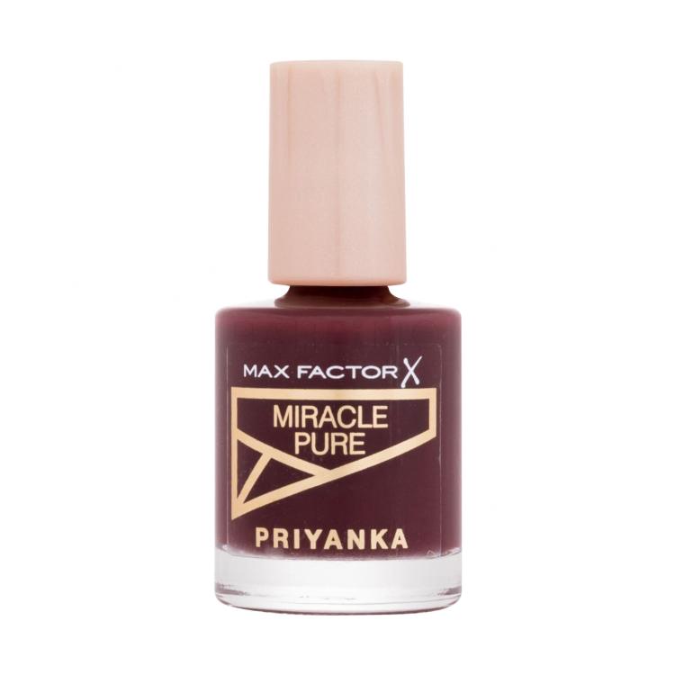 Max Factor Priyanka Miracle Pure Smalto per le unghie donna 12 ml Tonalità 380 Bold Rosewood