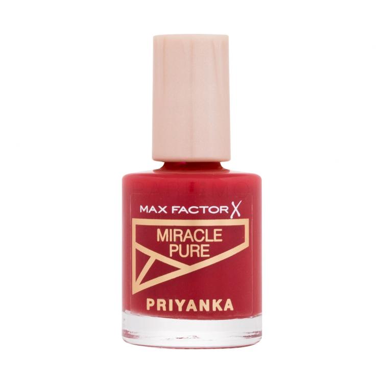 Max Factor Priyanka Miracle Pure Smalto per le unghie donna 12 ml Tonalità 360 Daring Cherry