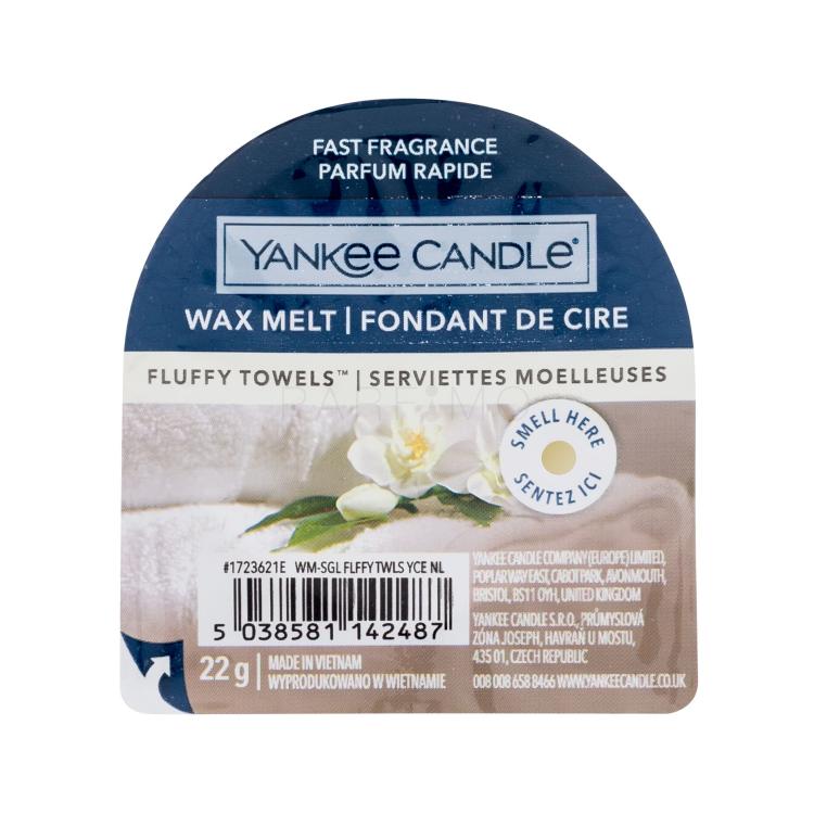 Yankee Candle Fluffy Towels Cera profumata 22 g