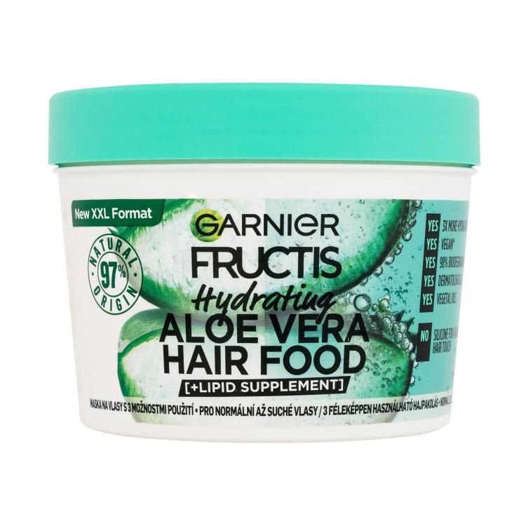 Garnier Fructis Hair Food Aloe Vera Hydrating Mask Maschera per capelli donna 400 ml