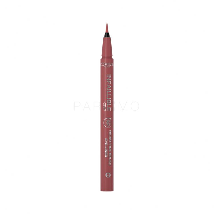 L&#039;Oréal Paris Infaillible Grip 36H Micro-Fine Brush Eye Liner Eyeliner donna 0,4 g Tonalità 03 Ancient Rose