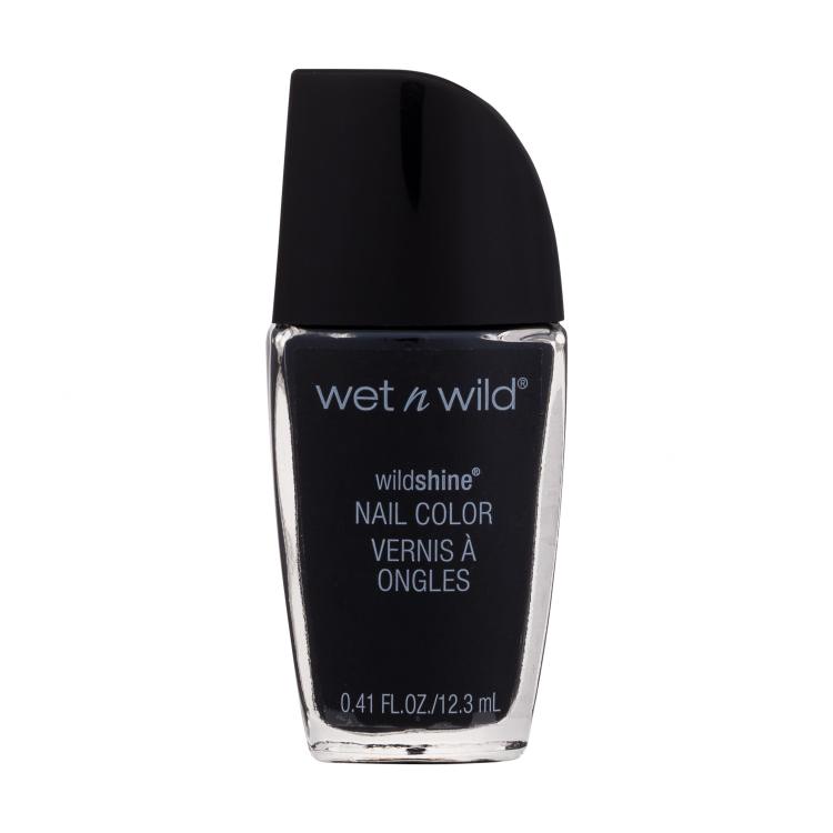 Wet n Wild Wildshine Smalto per le unghie donna 12,3 ml Tonalità E485D Black Creme