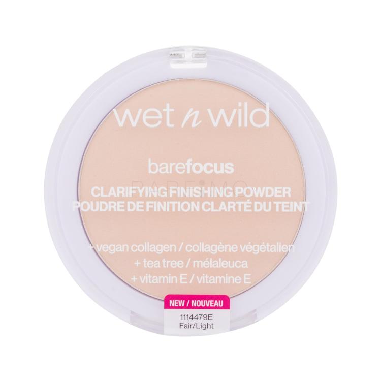 Wet n Wild Bare Focus Clarifying Finishing Powder Cipria donna 6 g Tonalità Fair-Light