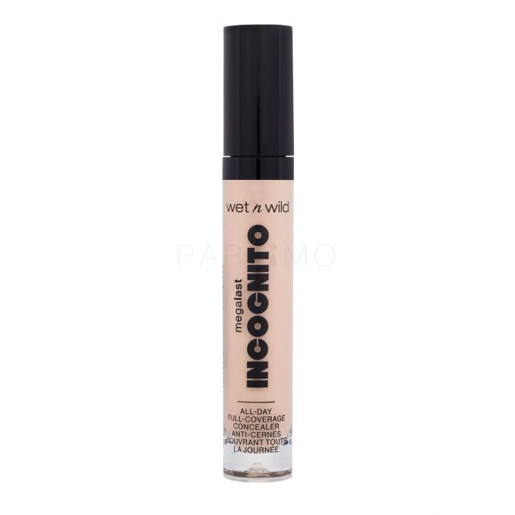 Wet n Wild MegaLast Incognito All-Day Full Coverage Concealer Correttore donna 5,5 ml Tonalità Light Honey