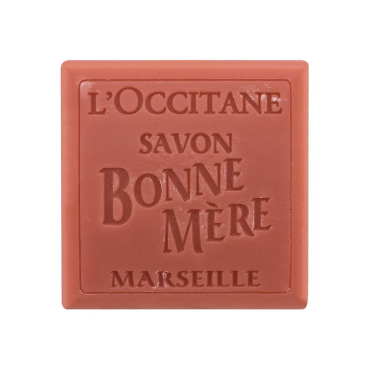 L&#039;Occitane Bonne Mère Soap Rhubarb &amp; Basil Sapone donna 100 g
