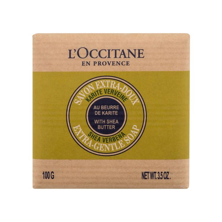 L&#039;Occitane Shea Butter Verbena Extra-Gentle Soap Sapone donna 100 g