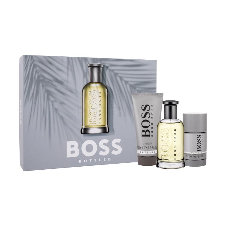 HUGO BOSS Boss Bottled Pacco regalo eau de Toilette 100 ml + gel doccia 100 ml + deostick 75 ml