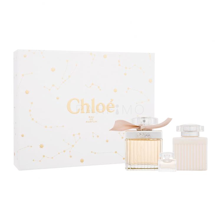 Chloé Chloé SET2 Pacco regalo eau de parfum 75 ml + crema corpo 100 ml + eau de parfum 5 ml