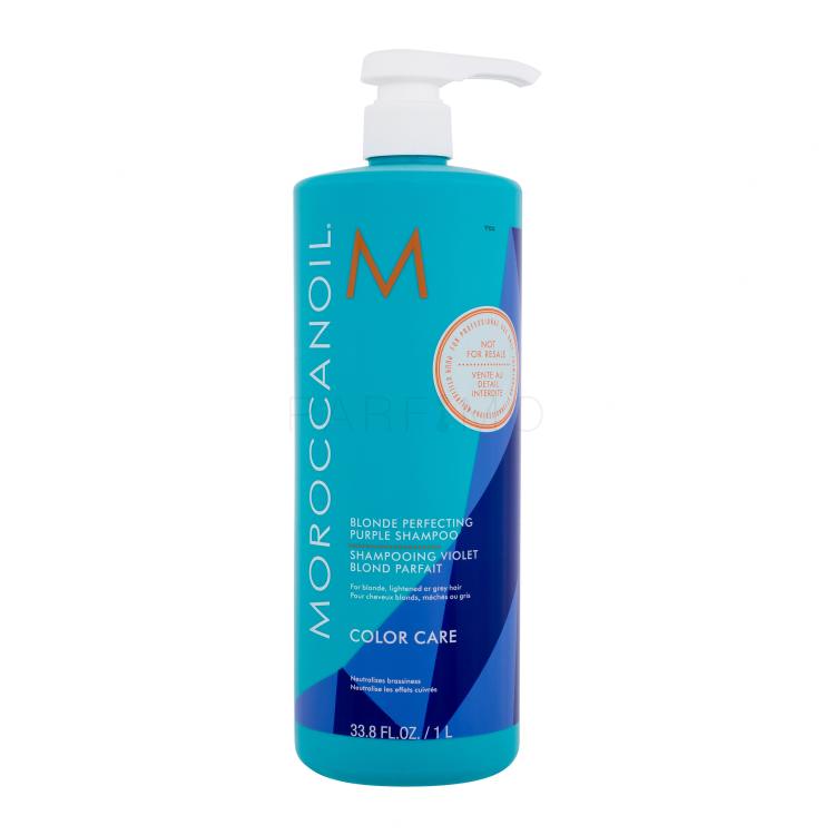 Moroccanoil Color Care Blonde Perfecting Purple Shampoo Shampoo donna 1000 ml