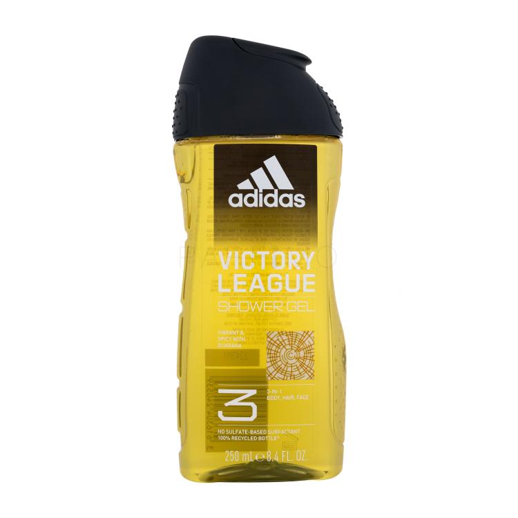 Adidas Victory League Shower Gel 3-In-1 Doccia gel uomo 250 ml