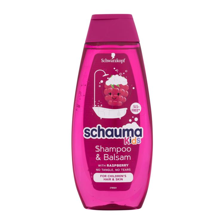 Schwarzkopf Schauma Kids Raspberry Shampoo &amp; Balsam Shampoo bambino 400 ml